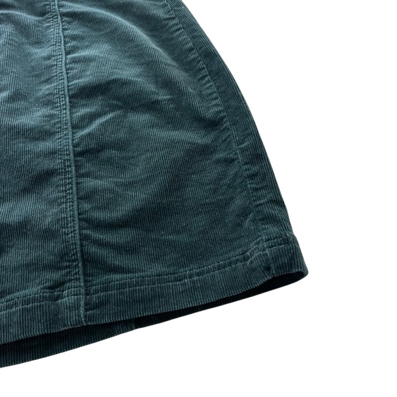 Pacsun Los Angeles Women’s Sz 28 Forest Green Soft Corduroy High Rise Mini Skirt - Picture 8 of 16